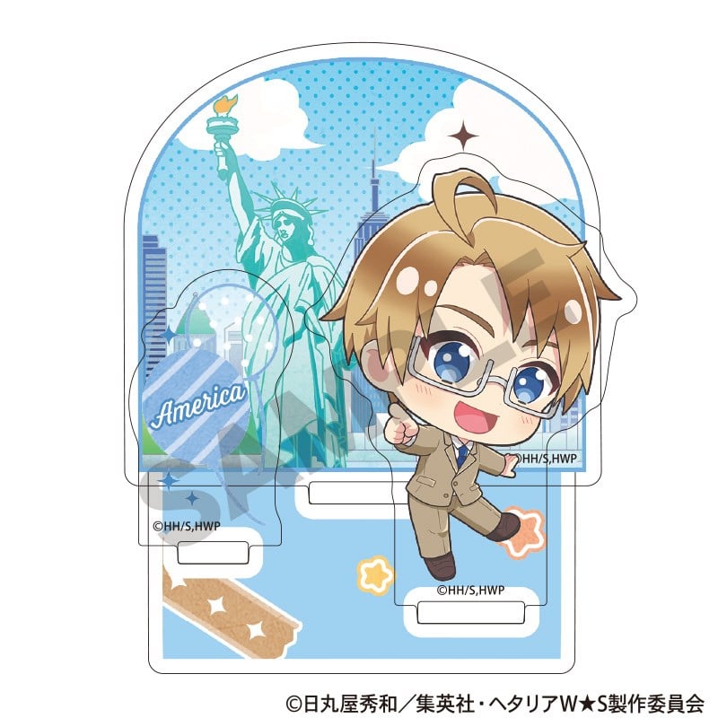 ヘタリア World★Stars ジオラマアクリルスタンド アメリカ ちまにわ
 アニメイトで
2026年01月発売