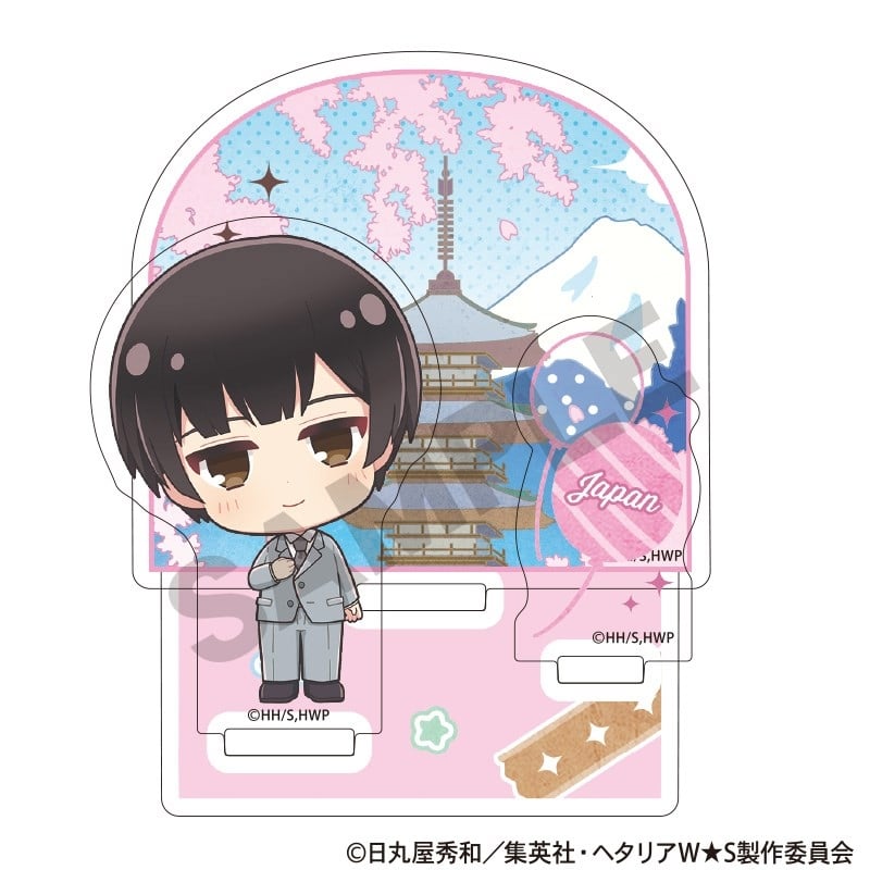 ヘタリア World★Stars ジオラマアクリルスタンド 日本 ちまにわ
 アニメイトで
2026年01月発売