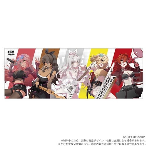 勝利の女神:NIKKE   LIVE SESSION!～Massive Burst～ フェイスタオル アニメイトで
2026年03月 中旬 発売