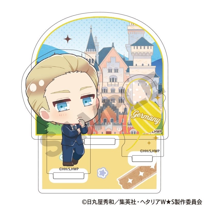 ヘタリア World★Stars ジオラマアクリルスタンド ドイツ ちまにわ
 アニメイトで
2026年01月発売