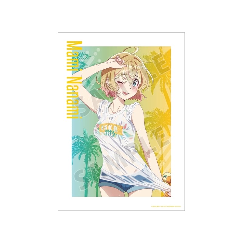 彼女、お借りします (かのかり) 描き下ろしイラスト 七海麻美 ビーチデートver. A3マット加工ポスター【再販】
 
2025年11月27日発売