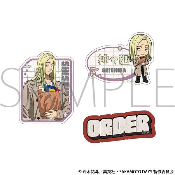 サカモトデイズ ステッカーセット/神々廻 
2025年10月4日発売