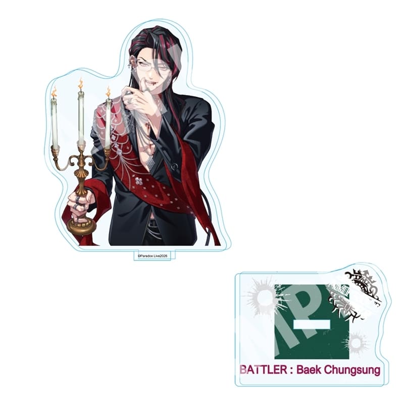 パラライ アクリルスタンド 6th Anniversary 白 忠成
 アニメイトで
2026/01/24 発売