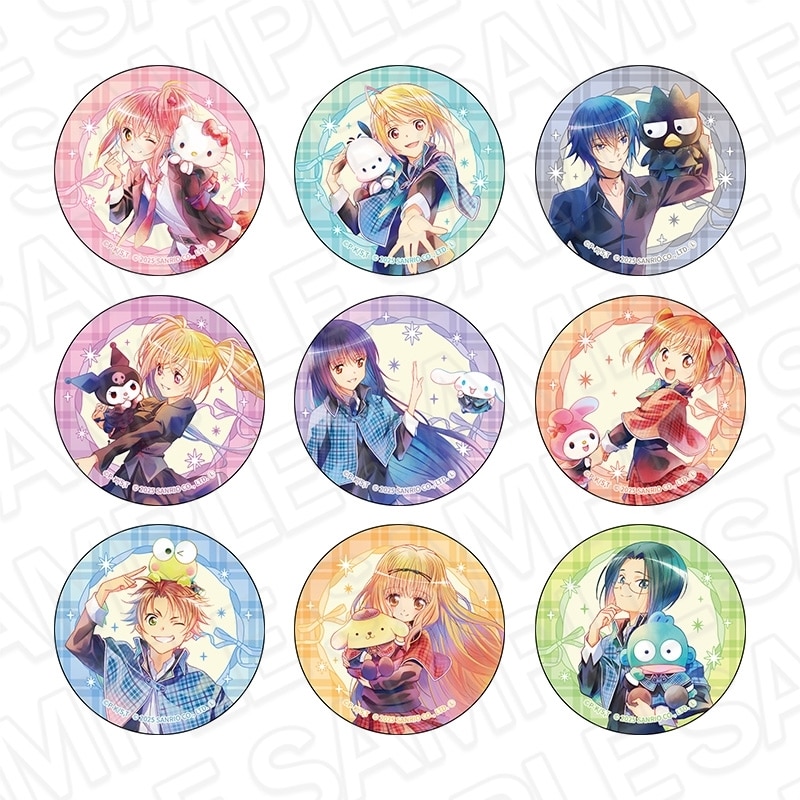 しゅごキャラ!×サンリオキャラクターズ ホログラムカンバッジ(ブラインド) PALE TONE series
 
2025年12月発売