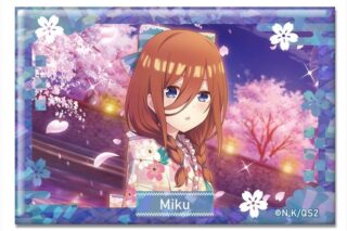 五等分の花嫁* ホログラム缶バッジ Ver.2 デザイン03(中野三玖/A)
 
2026年01月上旬発売
で取扱中 (アニメイト)