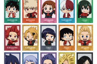 僕のヒーローアカデミア トレーディング ちびキャラ 赤い私服ver. イラストカード AMNIBUSで