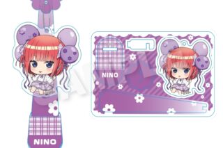 五等分の花嫁* ばるんこスタンドキーホルダー 中野二乃【再販】
 
2025年12月発売