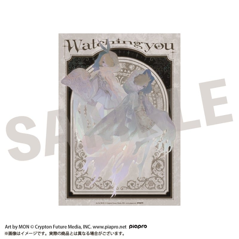 VOCALOID STEAKA 『ヲチラレ』 初音ミク × オバケン クリアポスター アール&エル
 
2026年01月発売