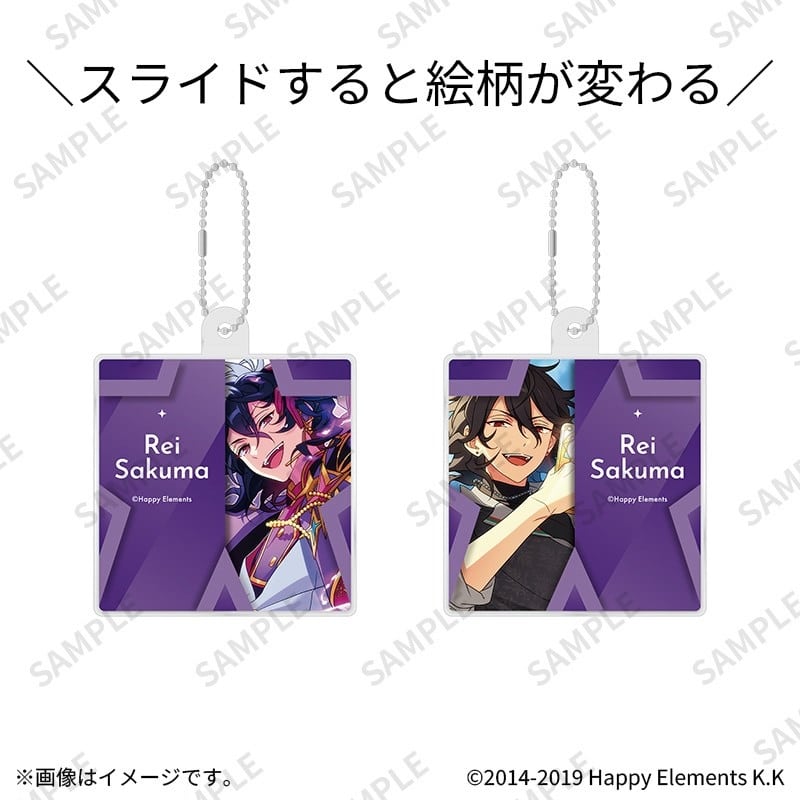 あんさんぶるスターズ!! (あんスタ) スライドチェンジハコキーホルダー 18朔間零
 
2026年03月上旬発売