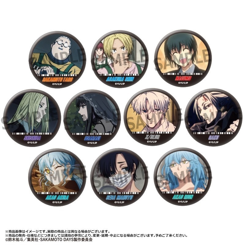 サカモトデイズ トレーディング缶バッジvol.2 
2026年01月発売