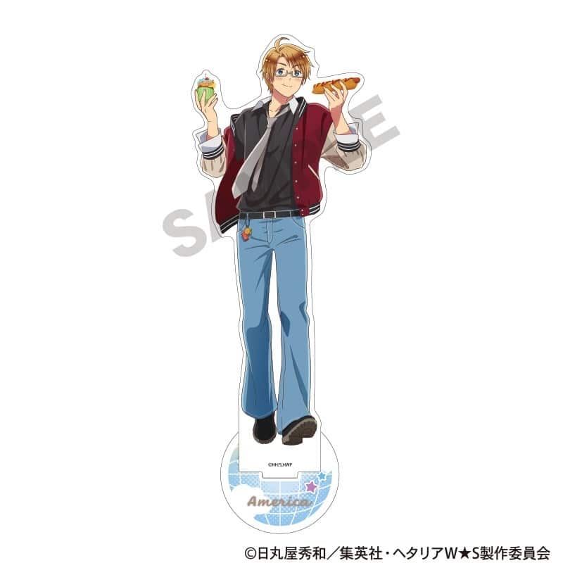 ヘタリア World★Stars アクリルスタンド アメリカ 食べ歩きグルメ
 アニメイトで
2026年01月発売