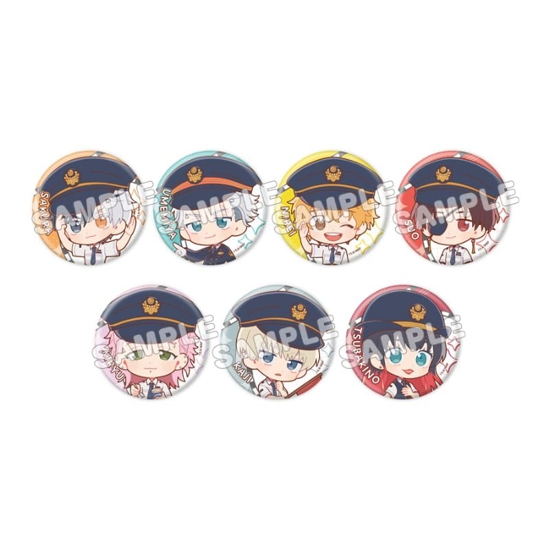 JR東海×ウィンドブレイカー (ウィンブレ) トレーディング缶バッジ(ミニキャラ)
 
2026年01月発売