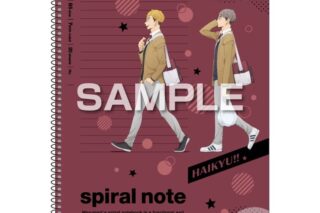 ハイキュー!! B5スパイラルノート/宮 侑・宮 治
 
2026年01月発売
で取扱中