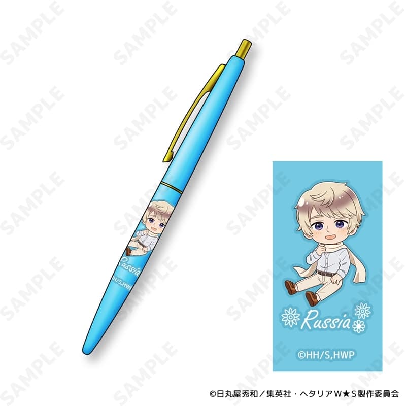 ヘタリアWorld★Stars クリックゴールド ボールペン 7.ロシア～Flower Shower～[ドレセレmini]
 アニメイトで
2026年01月下旬発売