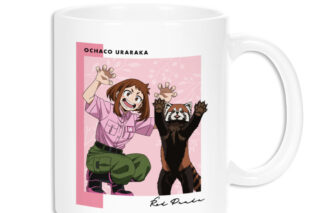 僕のヒーローアカデミア 東武動物公園コラボ 描き下ろしビジュアル 麗日お茶子 飼育係ver. マグカップ AMNIBUSで