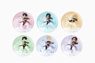 進撃の巨人 描き起こしミニキャライラスト【騎馬 Art by ヒョーゴノスケ】トレーディング缶バッジ(全6種)
 
2026年05月下旬発売
で取扱中