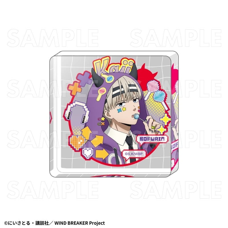 TVアニメ『ウィンドブレイカー (ウィンブレ)』 【でびデコパーカー】 ミニアクリルブロック【梶 蓮】
 
2026年02月下旬発売