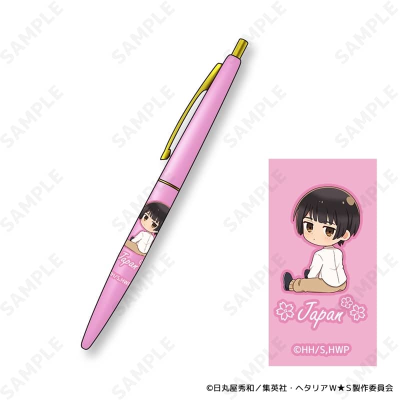 ヘタリアWorld★Stars クリックゴールド ボールペン 3.日本～Flower Shower～[ドレセレmini]
 アニメイトで
2026年01月下旬発売