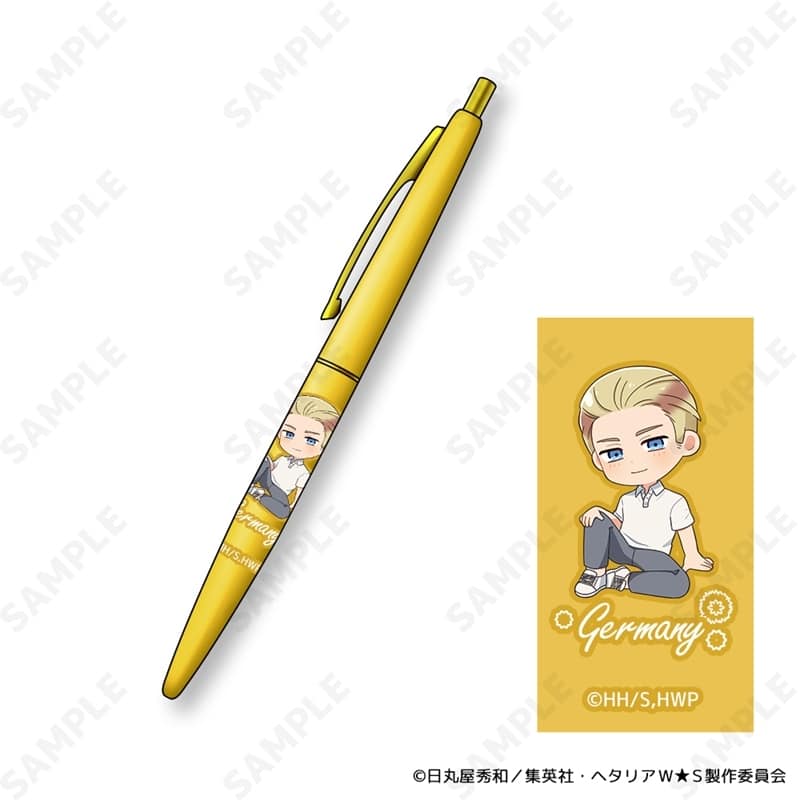 ヘタリアWorld★Stars クリックゴールド ボールペン 2.ドイツ～Flower Shower～[ドレセレmini]
 アニメイトで
2026年01月下旬発売