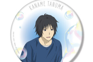 夏目友人帳 描き下ろしイラスト 田沼要 シャボン玉ver. BIG缶バッジ AMNIBUSで