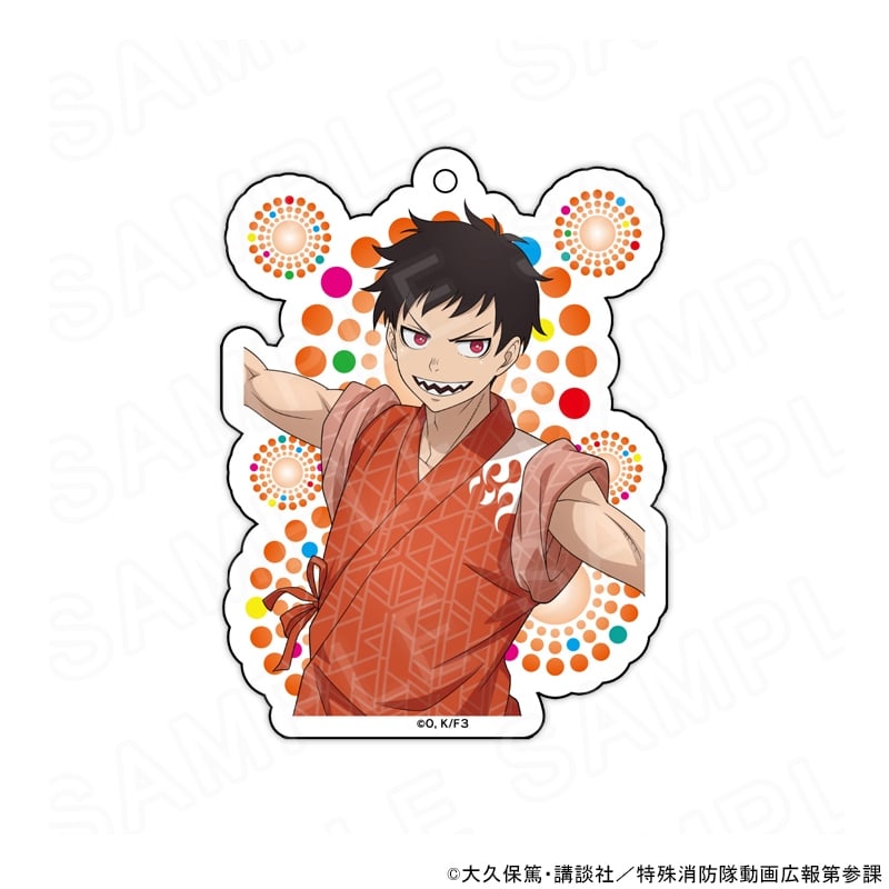 炎炎ノ消防隊  描き下ろしアクリルキーホルダー 森羅 日下部
 
2025年10月発売
 【アニメイト】