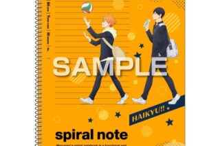 ハイキュー!! B5スパイラルノート/日向翔陽・影山飛雄
 
2026年01月発売
で取扱中