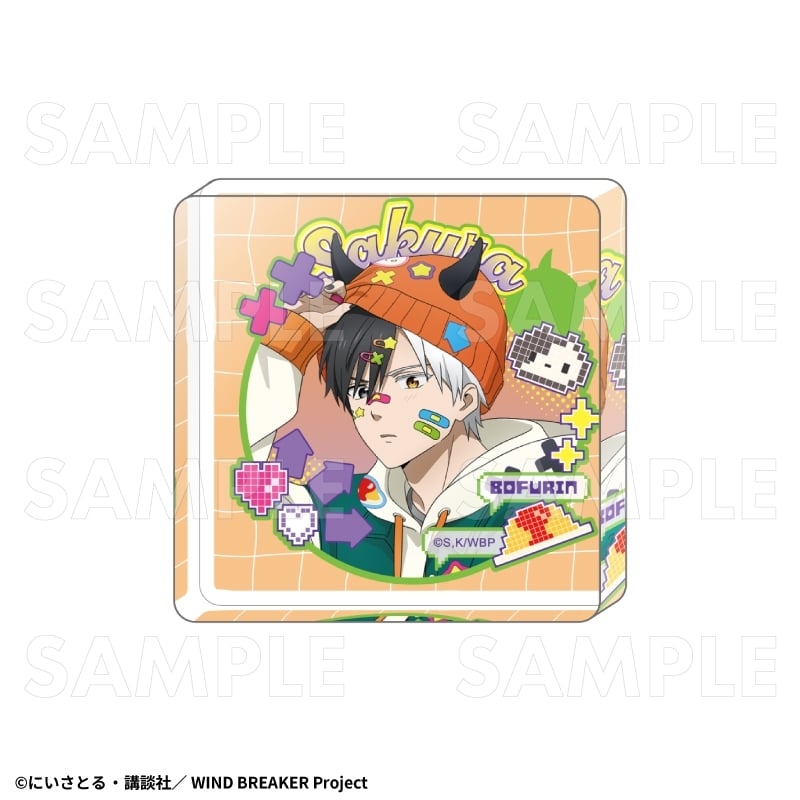 TVアニメ『ウィンドブレイカー (ウィンブレ)』 【でびデコパーカー】 ミニアクリルブロック【桜 遥】
 
2026年02月下旬発売
