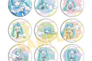 初音ミク×シナモロール ホログラム缶バッジ(57mm)2月ブラインド(全9種)(コラボイラスト)
 
2026年01月発売