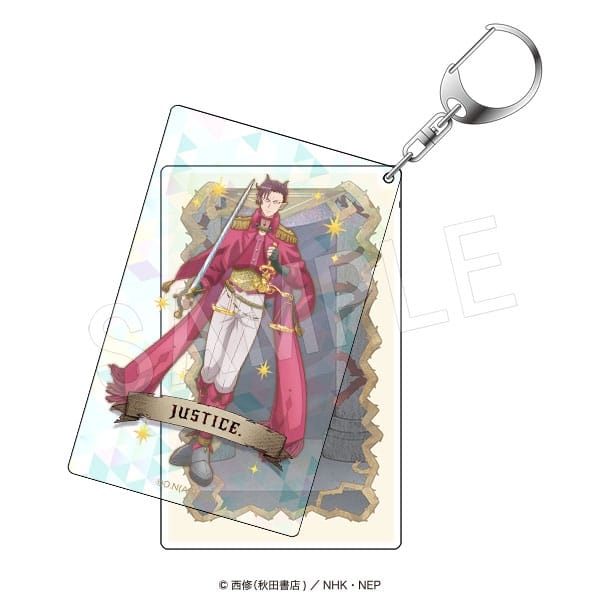 魔入りました! 入間くん ホロスライドアクリルキーホルダー タロットカードver. ナベリウス・カルエゴ
 
2026年03月発売
で取扱中 (アニメイト)