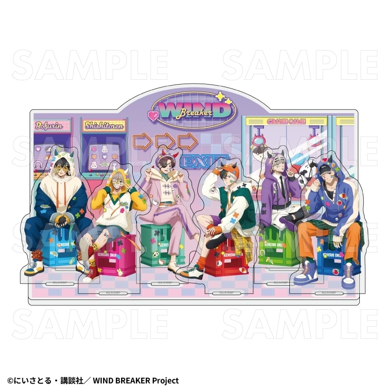 TVアニメ『ウィンドブレイカー (ウィンブレ)』 【でびデコパーカー】 アクリルジオラマ
 
2026年02月下旬発売