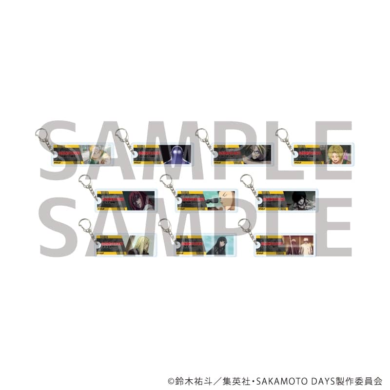 サカモトデイズ アクリルキーホルダー6月ブラインド(全10種)(場面写イラスト) 
2026年01月発売
