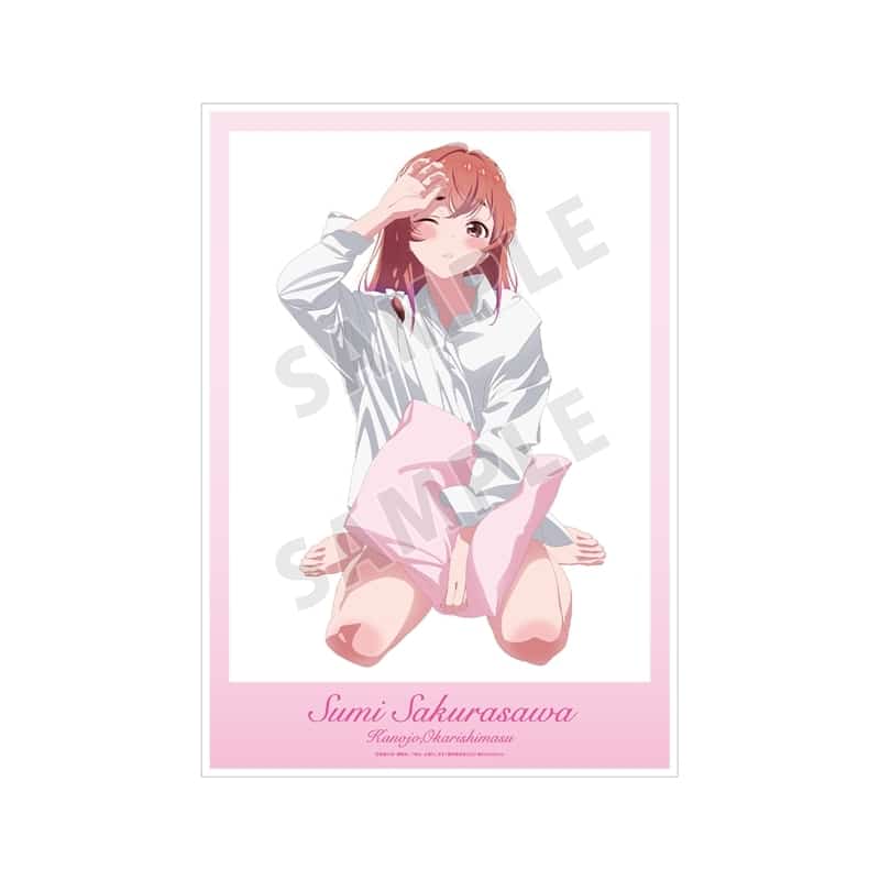 彼女、お借りします (かのかり) 描き下ろしイラスト 桜沢 墨 彼シャツver. A3マット加工ポスター【再販】
 
2025年11月27日発売