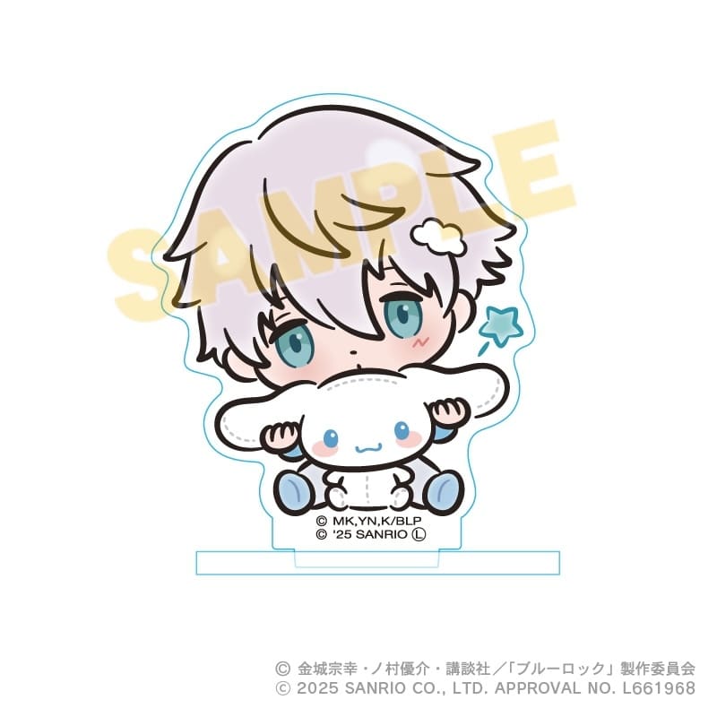 ブルーロック×サンリオキャラクターズ アクリルスタンド　凪誠士郎×シナモロール[アニメイト限定]
 
2026年02月発売