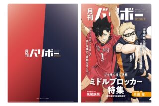 ハイキュー!! A4クリアファイル 月刊バリボー第2弾(月島 蛍・黒尾鉄朗)
 アニメイトで
2026年1月30日発売