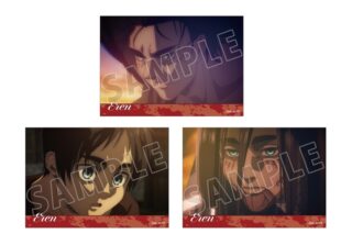 TVアニメ『進撃の巨人』 エレン 場面写ブロマイド3枚セット vol.2
 
2026年2月17日発売