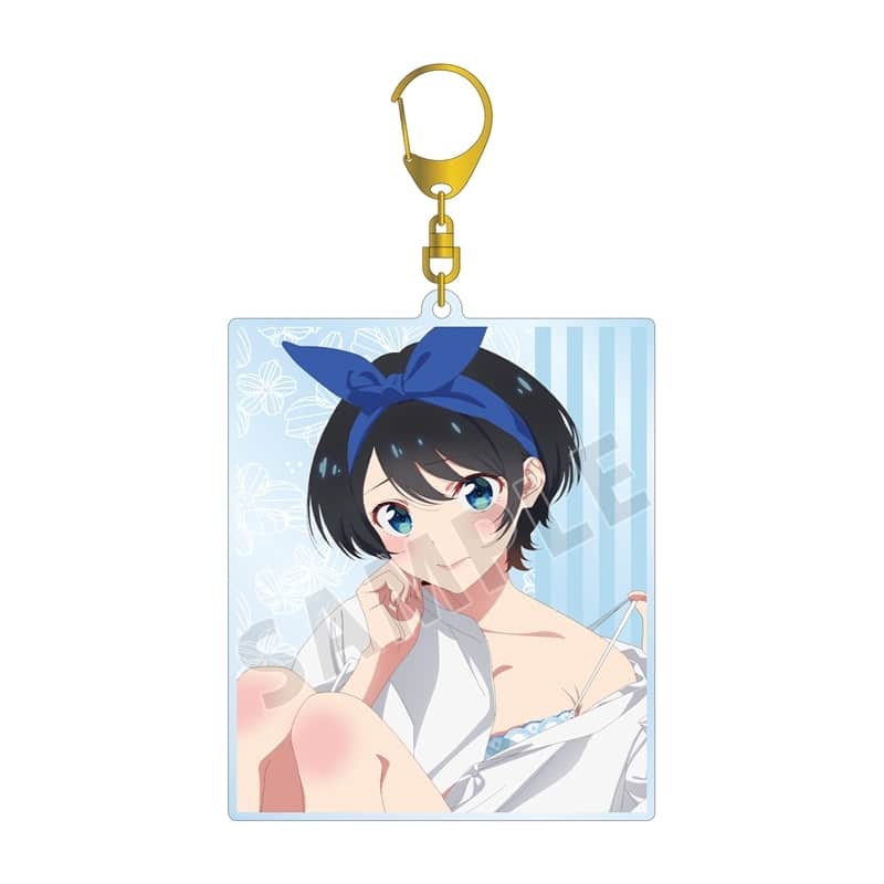 彼女、お借りします (かのかり) 描き下ろしイラスト 更科瑠夏 彼シャツver. BIGアクリルキーホルダー【再販】
 
2025年11月27日発売