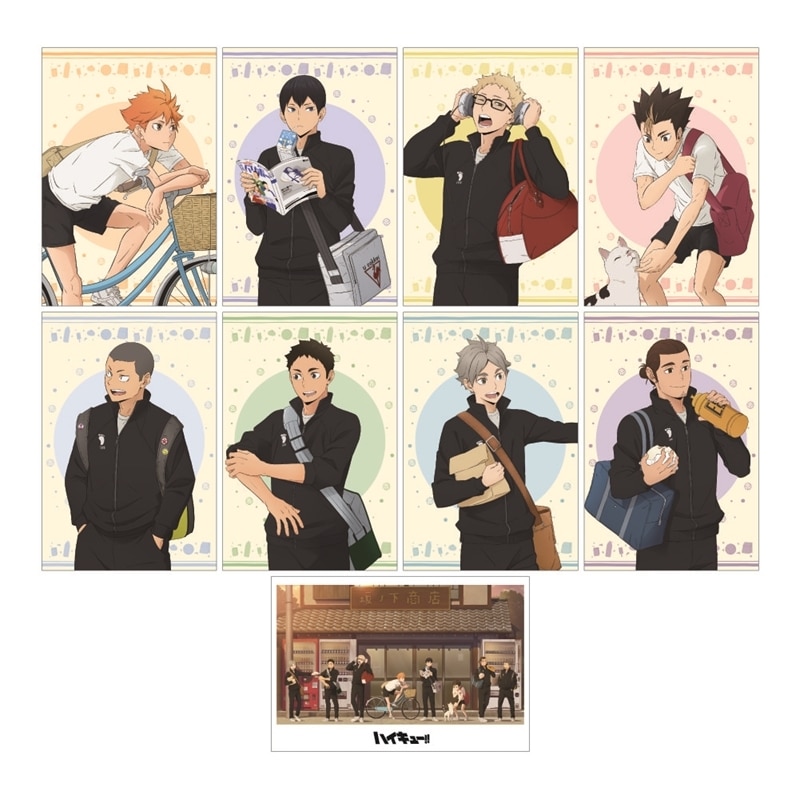 ハイキュー!! 描き下ろしポストカードセット 坂ノ下商店
 アニメイトで
2026年2月23日発売
