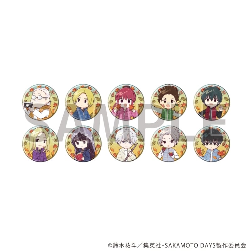 サカモトデイズ 缶バッジ22/紅葉ver. ブラインド(全10種)(グラフアートイラスト) 
2026年01月発売
