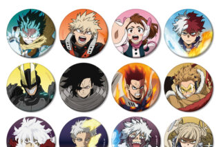 僕のヒーローアカデミア トレーディングマット缶バッジ vol.3 AMNIBUSで2026年2月下旬発売