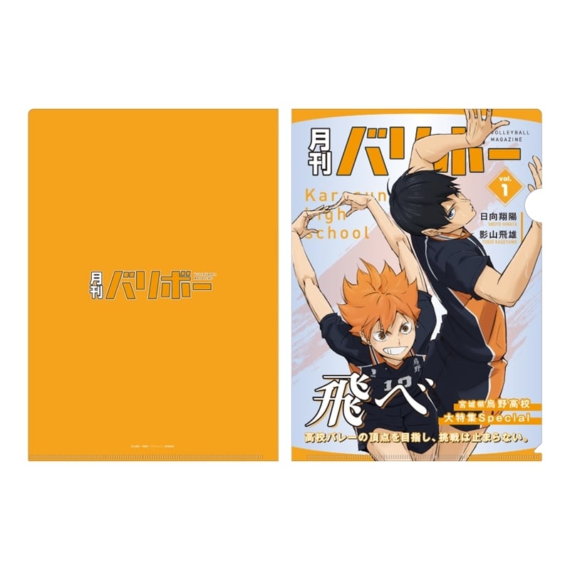 ハイキュー!! A4クリアファイル 月刊バリボーvol.1(烏野高校)【再販】
 
2026年01月発売
で取扱中