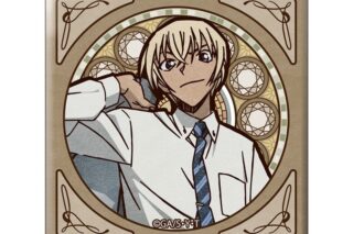 名探偵コナン (アールヌーボー)スクエア缶バッジ安室透【再販】
 
2026年01月発売