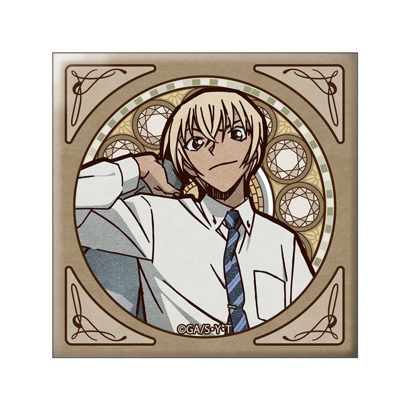 名探偵コナン (アールヌーボー)スクエア缶バッジ安室透【再販】
 
2026年01月発売