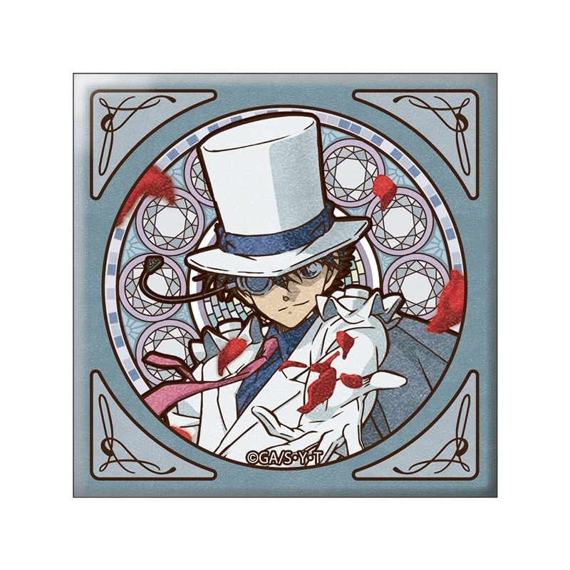 名探偵コナン (アールヌーボー)スクエア缶バッジ怪盗キッド【再販】
 
2026年01月発売