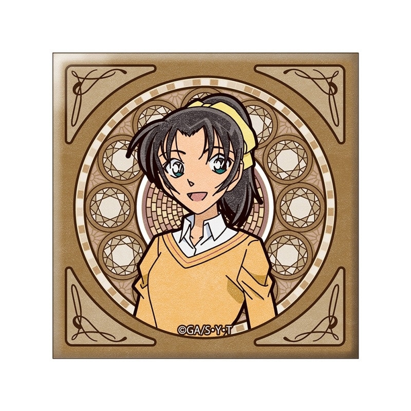 名探偵コナン (アールヌーボー)スクエア缶バッジ遠山和葉【再販】
 
2026年01月発売