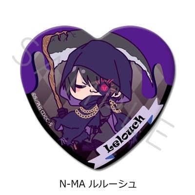 『コードギアス 』 ハート型缶バッジ N-MA (ルルーシュ) アニメイトで
2025/10/17 発売