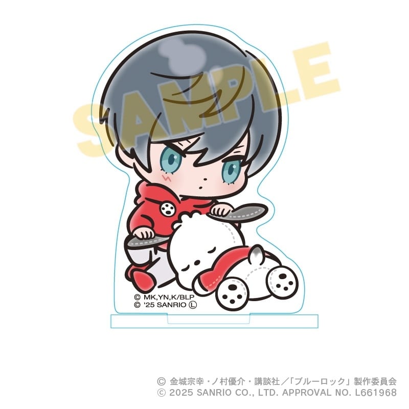 ブルーロック×サンリオキャラクターズ アクリルスタンド　糸師凜×ポチャッコ[アニメイト限定]
 
2026年02月発売
