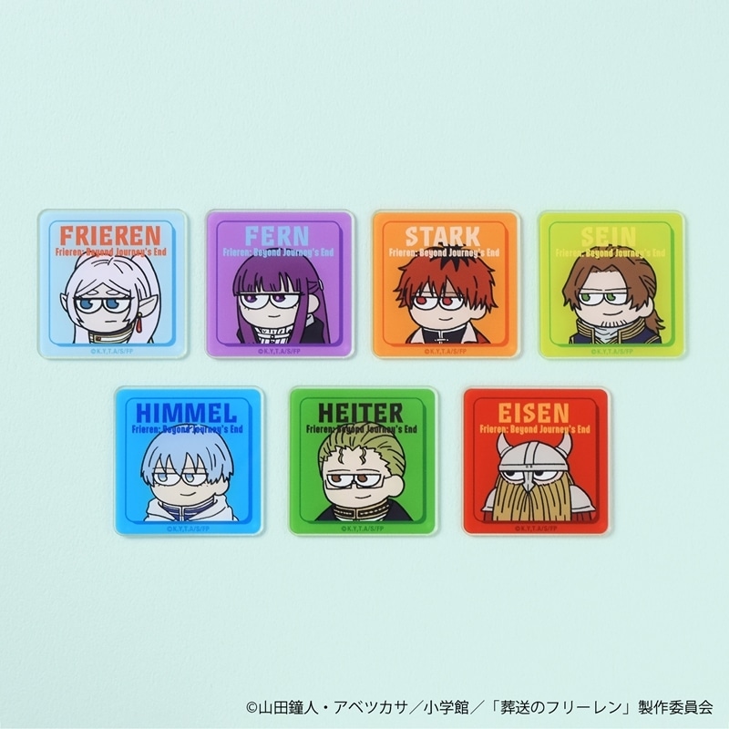 葬送のフリーレン ジロリトレーディングアクリルステッカー(7種)
 
2026年03月中旬発売