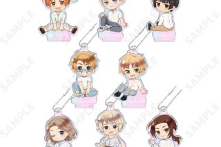 ヘタリアWorld★Stars オーロラアクキーコレクション～Flower Shower～[ドレセレmini]
 アニメイトで
2026年01月下旬発売