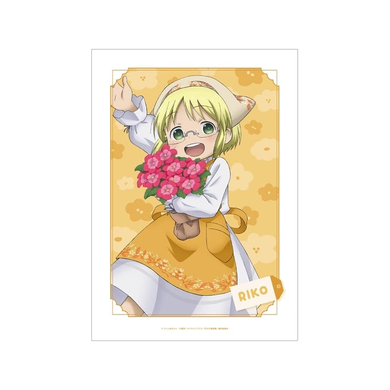 メイドインアビス 烈日の黄金郷 描き下ろし リコ 花屋ver. A3マット加工ポスター アニメイトで
2026/03/17 発売