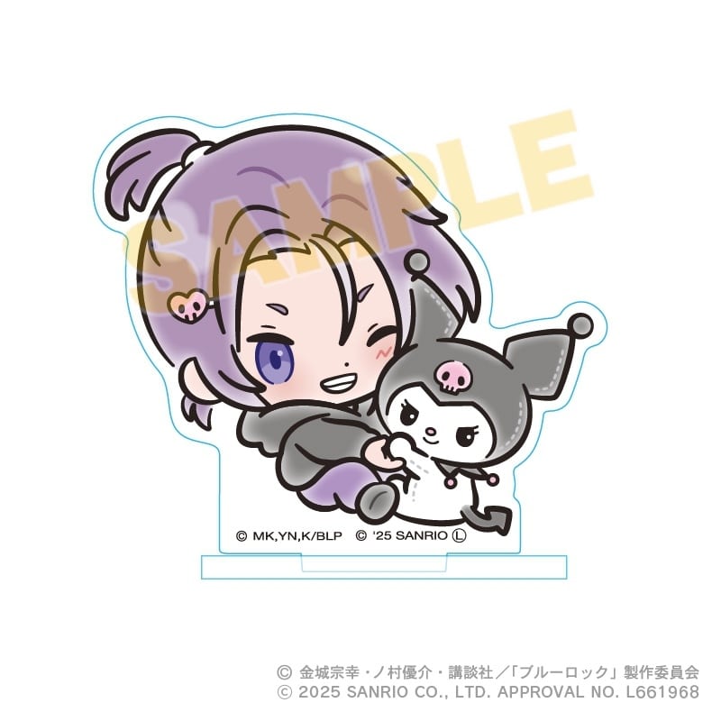 ブルーロック×サンリオキャラクターズ アクリルスタンド　御影玲王×クロミ[アニメイト限定]
 
2026年02月発売